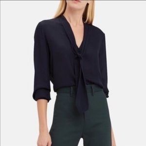 L’agence Gisele long sleeve silk blouse Size S